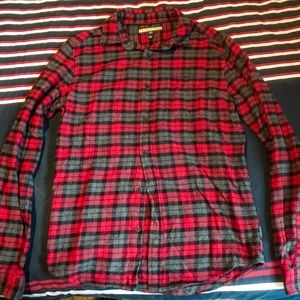 Prince and Fox Flannel Shirt in Size Small